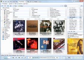 media monkey: />
Seems a popular choice too, their claim: music manager and jukebox for large collections of CDs, MP3s and other audio files. Download here <a href=