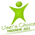 FreeNew User's Choice Award