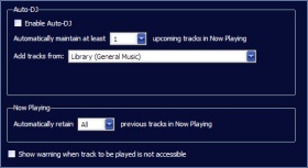 MediaMonkey Auto-DJ UI