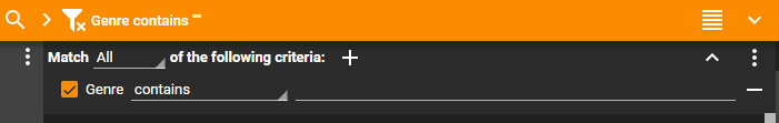 MediaMonkey Advanced Search