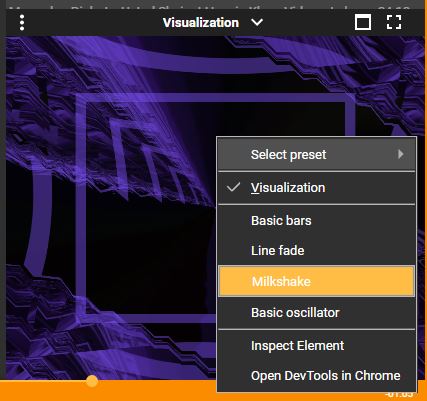 MediaMonkey Visualization